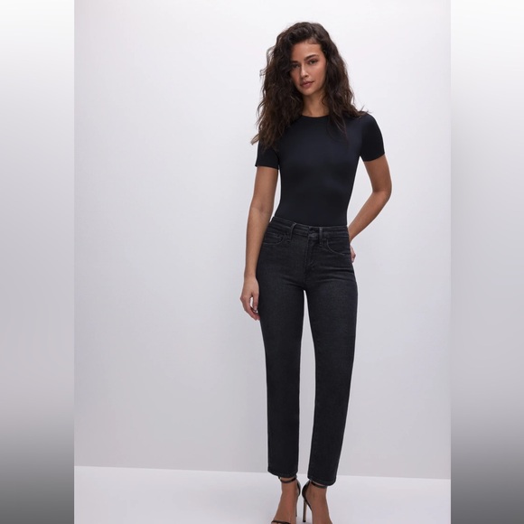 GOOD LEGS STRAIGHT JEANS | BLACK184 - BLACK184 - Picture 1 of 2